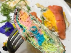 烟熏三文鱼彩虹贝果-吃饼人西餐(南开店)