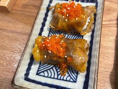 现烤雪花牛肉寿司-西月山居匠心创意料理(江汉路新佳丽广场店)