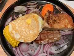 黑椒牛扒拼鸡排-卡朋西餐(大信新都汇店)