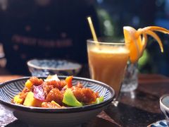 菠萝咕噜肉-上楼私房菜(院士路店)