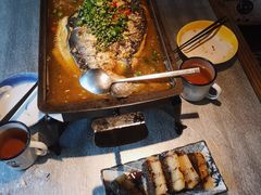 -探鱼·鲜青椒爽麻烤鱼(天河优托邦店)