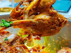 主打的干锅鸭头-安诚居干锅鸭头(八角店)