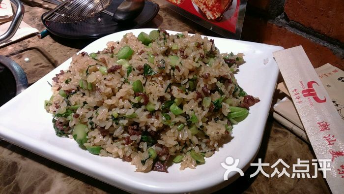 芥兰牛肉炒饭