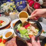 任何人不来感受下这全视野江景餐厅我都会伤心的‼️