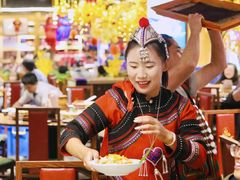 -老滇山寨•云南特色菜•地方菜•民族风情歌舞表演(金碧店)