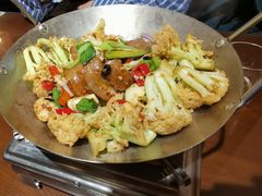 干锅有机菜花-嘉年华面包房餐厅（饺子馆）(陶然亭店)