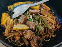 精选肋排焖面-金豆角砂锅焖面(安贞店)