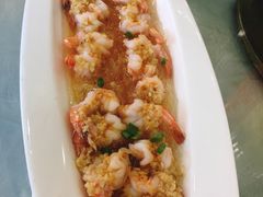 金蒜银丝蒸虾-百味饺子城•海鲜家常菜(秦皇岛店)