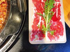 现切黄牛肉-一斗火锅·招财羊毛肚(北温泉九号店)