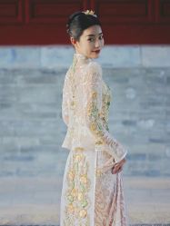 -懿沉香中式嫁衣礼服秀禾服龙凤褂马来褂旗袍总店
