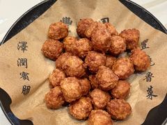两吃干炸小丸子-丰泽园饭店
