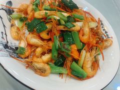 葱爆虾-广迎居老正兴菜馆