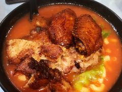 番茄浓汤鸡翅猪扒通粉-华嫂冰室(尖沙咀店)