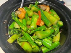 虾酱啫芥兰-粤来记·啫啫煲·点心(日月光店)