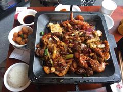 香辣排骨虾-炉小二铜锅牛蛙•川湘菜(三里屯店)