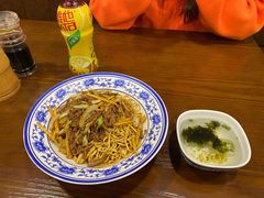 生爆牛肉丝拌面-阿扁杭州面(苗圃店)