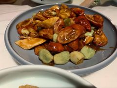 腊八蒜烧肥肠-小吊梨汤·北京菜·烤鸭(鸟巢店)