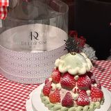 冬天的第一个草莓圣诞树🎄🍓
