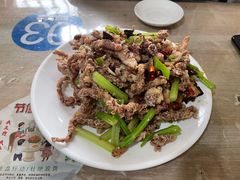 干煸鱿鱼须-鑫来子菜馆