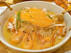 膏蟹拌面-十面欢腾·海鲜面·台式Bistro(长乐路店)