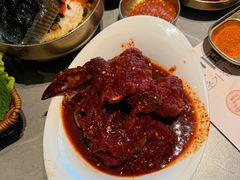 -草家酱蟹炭火烤肉店(珲春南路一店)