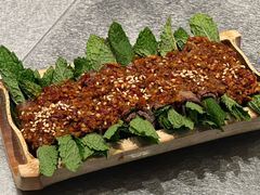 薄荷牛肉卷-一坐一忘云南菜(卓悦中心)