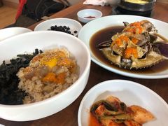 蟹黄拌饭-元祖马山安康鱼