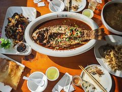 -二姐家三个拿手菜·北塘海鲜·大馅锅贴王(成林道店)