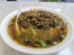 雪菜肉丝面-陈扬蟹黄汤包(开元路店)