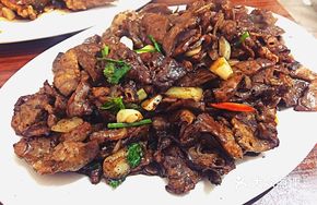 Stir-fried Kidney Strips
