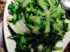 老虎菜-猪啊牛呀羊啊铜盘烤肉(正大广场店)