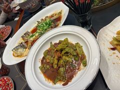 -柴火大院烤鸭民间菜