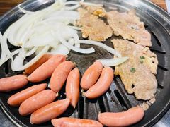 黑胡椒秘制肥牛-明洞阿姨·韩式酱蟹烤肉·创意料理(三元桥店)