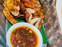 炭烧猪颈肉-星洲小聚·东南亚菜(中航城君尚店)