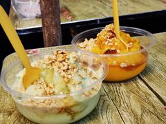 芒果冰浆-夏食光安顺小舒冰粉冰浆(甲秀楼店)