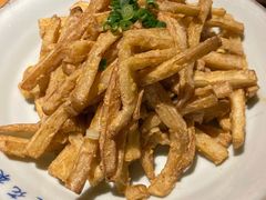 咸蛋黄茄子-吃饭皇帝大土家民族菜(正大广场店)