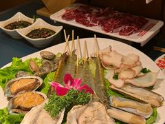 -邹开喜·小海鲜醉鸡煲·潮汕鲜切牛肉店(襄阳北路店)