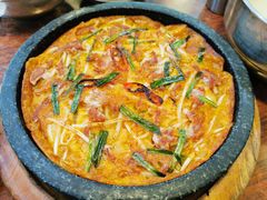 泡菜饼-神仙雪浓汤(弘大店)