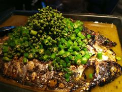 -探鱼·鲜青椒爽麻烤鱼(天河优托邦店)