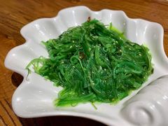 爽口海藻-东来菜馆•手抓海鲜家常菜•海鲜锅贴(鸽子窝店)