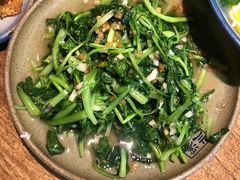 油渣鸡毛菜-兰溪小馆(东直门簋街店)