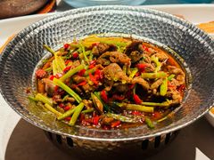 小炒黄牛肉-老头儿油爆虾(胜利河美食街店)