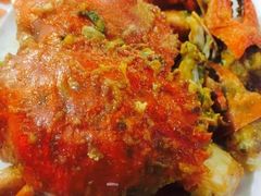 蛋黄螃蟹-灯笼馆海鲜餐厅