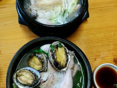 -梨花参鸡汤