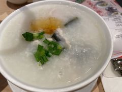 皮蛋肉丝粥-避风塘(宝山万达店)