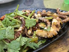 铁板八爪鱼-威海渔村(黄兴路店)