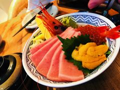 金枪鱼中腹海胆和甜虾-阿吾罗日本料理(K11艺术中心店)