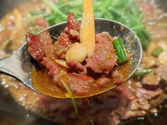 现炒黄牛肉-小隐人家(乐松店)