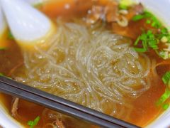 牛杂粉丝汤-草桥清真牛肉锅贴扁食店