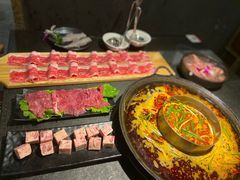 自制午餐肉-渝涯重庆豆花老火锅(中赢国际店)